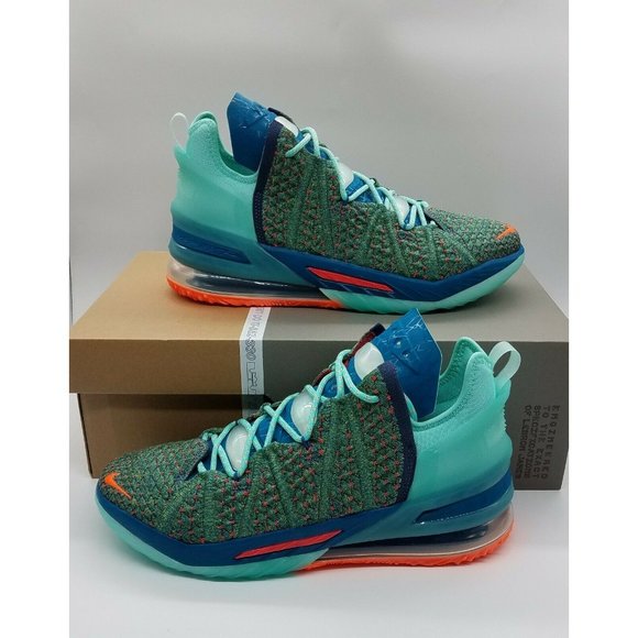 Nike LeBron 18 XVIII \'We Are Family\' Basketball Shoes CQ9283-300 main image 8